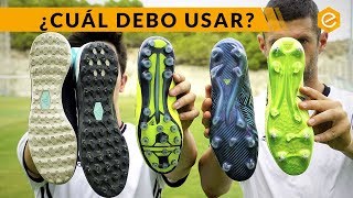 GUÍA DE SUELAS DE BOTAS DE FÚTBOL versión 2017 [upl. by Avahc627]