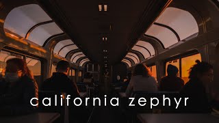 3 days aboard the California Zephyr train  from San Francisco to Chicago [upl. by Ajnos]