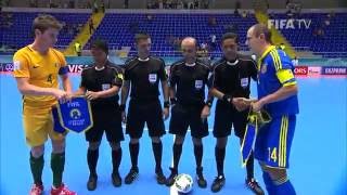 Australia v Ukraine  FIFA Futsal World Cup 2016  Match Highlights [upl. by Terhune504]