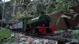 Autumn Freight Management With Roundhouse Harrogate Steam Locomotive [upl. by Sarine167]