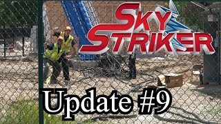 Sky Striker Update 9 At Six Flags Great America [upl. by Celeski]