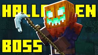 Spawnar En HALLOWEEN BOSS I Minecraft [upl. by Vasili895]