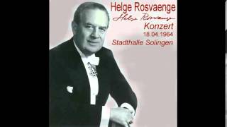 Helge Rosvaenge 1964 Konzert Solingen 01quotFidelioquot [upl. by Noevad]