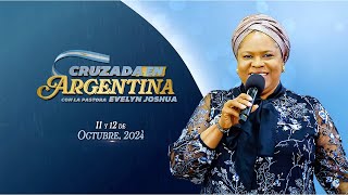 🔴 DIA 2  Cruzada en Argentina con la Pra Evelyn Joshua [upl. by Nahaj809]