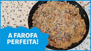 Essa é a MELHOR receita de farofa para o Natal que você irá fazer [upl. by Schnurr]