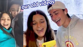 Noah Schnapp  Reacting to Our Old Videos [upl. by Hildy]