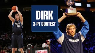 Dirk Nowitzkis best 3Point Contest moments  NBA Highlights [upl. by Elpmid]