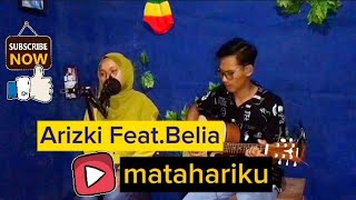 Cover Lagu Agnes Mo  MATAHARIKU ‼️ Accaustic guitar Arizkiustik official [upl. by Anneyehc932]