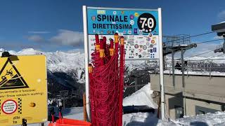 Direttissima Spinale Madonna di Campiglio video completo [upl. by Yesdnyl]