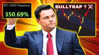 LES RETAILS CRIENT AU BULLTRAP  😂 bitcoin analyse [upl. by Tawnya]