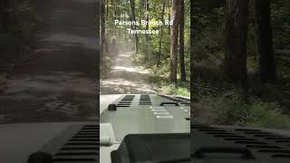 Parsons Branch Rd Tennessee Jeep Ride jeep4x4 jeeplife offroading tennessee [upl. by Behre]