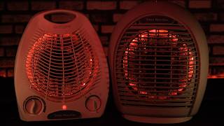 😴 Distant Duo Heater Fan Sounds with Metal Fan Noise for Deep Sleep and Relaxation [upl. by Trevorr]