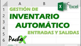 Gestion de inventario automatico de entradas y salidas  Aumentar y descontar stock [upl. by Enilecram544]