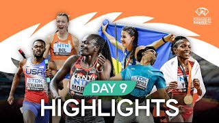 Day 9 Highlights  World Athletics Championships Budapest 23 [upl. by Nerual]