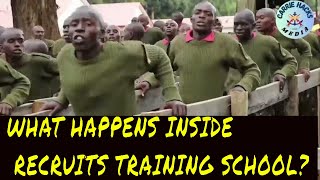 KDF Training 2023 What Really Happens at Recruits Training School [upl. by Akinam]