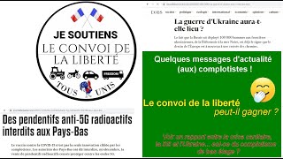 Les convois peuventils gagner la bataille  COMPLOTISME  lien avec le 5G et la guerre en Ukraine [upl. by Good]