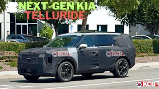 NextGen KIA Telluride Spied in California [upl. by Zetana]