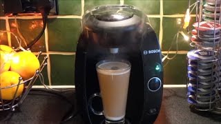 Bosch Tassimo Coffee Machine  How to Halve the Cost of Coffee tassimo [upl. by Atneuqal418]