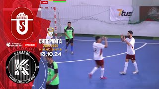 HIGHLIGHTS ОшМУ – Каракол  Futsal  Суперлига 20242025 [upl. by Carson945]