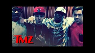 Justin Bieber amp Austin Mahone  Bury the Hatchet Over Selena Gomez  TMZ [upl. by Bounds919]