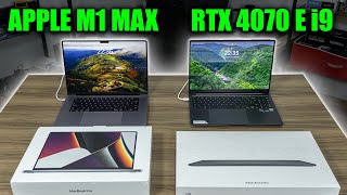 MACBOOK PRO M1 MAX OU SAMSUNG GALAXY BOOK 3 ULTRA COMPARATIVO ULTRA COMPLETO [upl. by Banerjee]