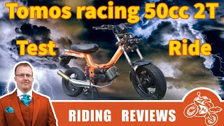 Tomos racing 50cc 2t test ride [upl. by Teeniv]