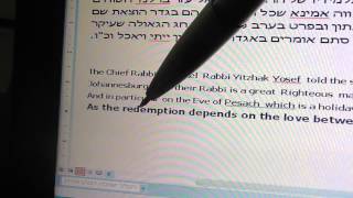 Rabbi Eliezer Berland in bible code Glazerson [upl. by Leuqcar936]