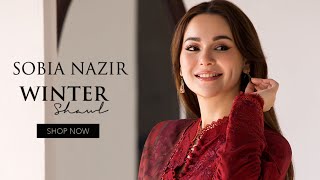 Sobia Nazir Unstitched Winter Shawl Luxury Collection 28 Oct 2024 [upl. by Eimot]