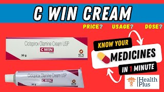 C Win Cream  Ciclopirox  Sun Pharmaceuticald [upl. by Lau48]