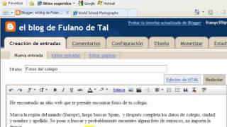 Insertar vínculo en el texto de un blog [upl. by Ute997]