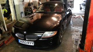 lathams restoration  BMW e85 e86 Z4 Roof  Hood Stopped working  Faulty  Fixed  Solved Part 2 [upl. by Lasko]