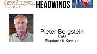 Pieter Bergstein CEO Standard Oil ServicesMcCombs 2016 Economic Forecast Houston [upl. by Johen]