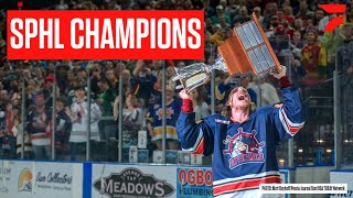 Peoria Rivermen Win SPHL Championship Full Highlights Championship Celebration From Game 3 [upl. by Folsom474]