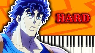 JOJOS BIZARRE ADVENTURE OP 1 JOJO SONO CHINO SADAME  Piano Tutorial [upl. by Wrigley]