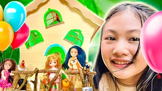 Birthday party at Bugs Treehouse  Barbie storytime 🍰 [upl. by Pember]