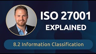 ISO 27001 Explained 82 Information Classification [upl. by Atinrahc]