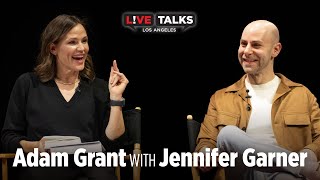 Adam Grant in conversation with Jennifer Garner at Live Talks Los Angeles [upl. by Fogg]