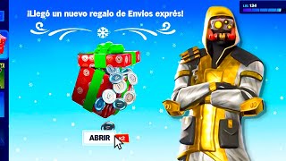 ¡NUEVA SKIN GRATIS Como ABRIR el REGALO SECRETO EVENTO NAVIDAD FORTNITE WINTERFEST 2023 [upl. by Lamahj]