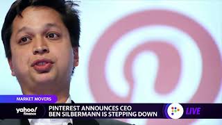 Pinterest CEO Ben Silbermann is stepping down [upl. by Anawak131]