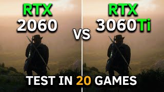 RTX 2060 vs RTX 3060 Ti  Test In 20 Games at 1080p  2024 [upl. by Ahsitam]