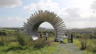 Aeolus at The Eden Project  Acustic Wind Pavilion [upl. by Adnam]