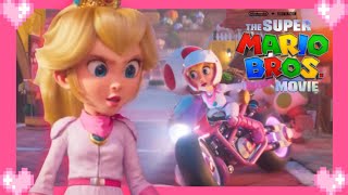 💗 Super Mario Bros Movie  Biker Peach Moments 💗 [upl. by Heber]