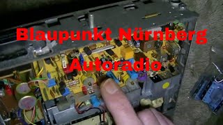 Blaupunkt Nürnberg M14 Autoradio Elkos und Endstufe tauschen  eflose 768 [upl. by Atinram317]