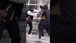 Carrying 30000 In a Clear Backpack In The Hood Prank [upl. by Botnick]