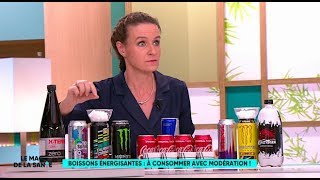 Boissons énergisantes  à consommer avec modération   Le Magazine de la santé [upl. by Attenej]