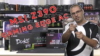 MSI Z390 Gaming Edge AC Review [upl. by Htennek341]