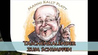 Manni kallt Platt Taschenkalender zum Schimpfen [upl. by Darian]