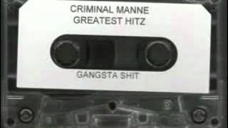 Criminal Manne  Playaz In the Game [upl. by Oneida612]