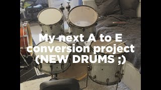 My next A to E conversion project I have new drums [upl. by Gusba]