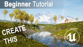 Unreal Engine 4 Beginner Tutorial  UE4 Start Course [upl. by Nwaf]